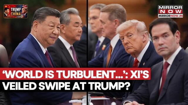 Trump-Xi Meet: Chinese President Jabs Trump Over Iran War During Bilateral Talks, Shocking Moment