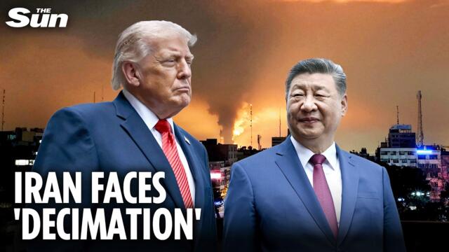 Trump warns Iran ‘decimation’ will continue as Xi ‘loses patience’