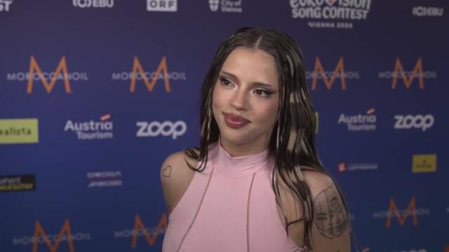 🇧🇬 Bulgaria: DARA reacts to Semi-Final 2 qualification at Eurovision 2026