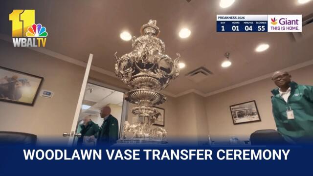 'It's just incredible': Woodlawn Vase arrives at Laurel Park