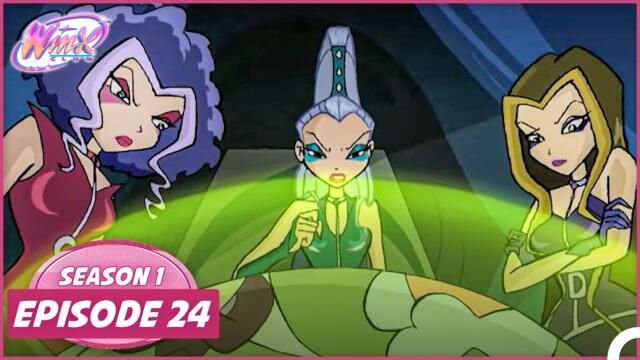 Winx Club Episode 24 - The Witches' Siege 🧙‍♀️🏰🔥✨🌑💥🔮 | Season 1
