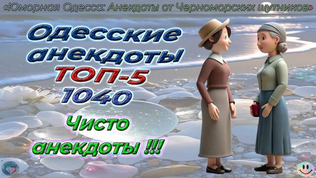 Одесские анекдоты ТОП-5 - 1040