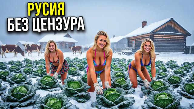 Най-СТУДЕНОТО място в РУСИЯ 🇷🇺 Как наистина живеят най-красивите жени при -50°C