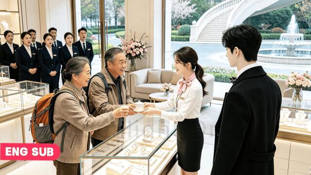CEO Hates Gold Diggers.Until He Meets Clerk Helping Beggars In A Luxury Store! He Falls For Her!