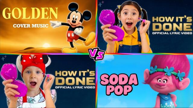 MICKEY MOUSE 🆚 TROLLS 🆚 TOYS AND COLORS 🆚 DIANA AND ROMA x SODA POP 🎶🎵 Who Is Best?