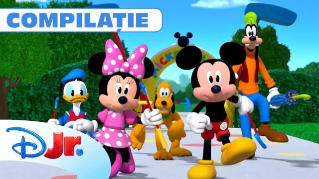 🧩🎶 Ghicitori și cântece | Clubul lui Mickey Mouse+ MEGA COMPILAȚIE | Disney Junior România