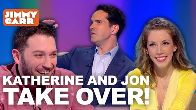 Katherine Ryan & Jon Richardson Don't Let Jimmy Carr Relax | 8 Oout of 10 Cats
