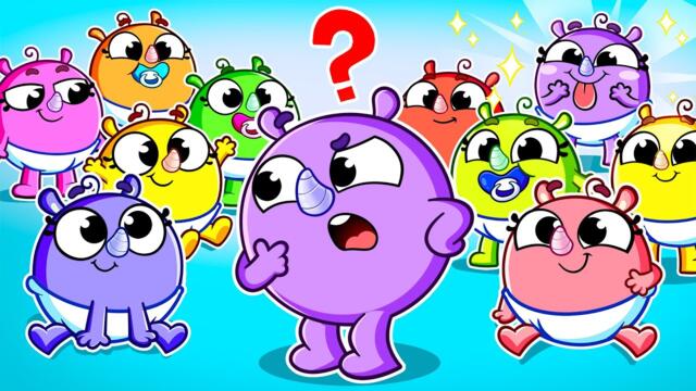 I Can’t Find My Real Baby! 😰 Color Copy Challenge | Kids Songs by Baby Zoo