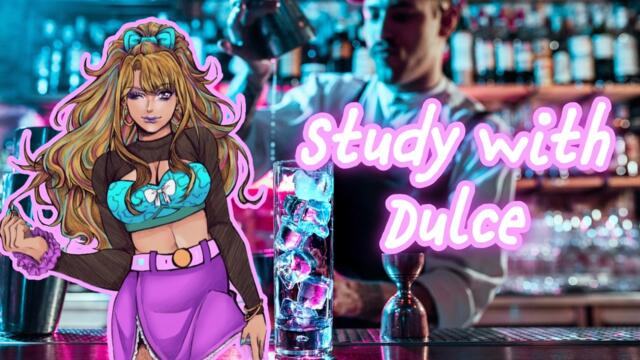 【Study with Dulce】Let's get our work done together, okay baby?