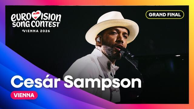 Cesár Sampson - Vienna (LIVE) | Interval Act | Grand Final | Eurovision 2026 | #UnitedByMusic ​​🇦🇹