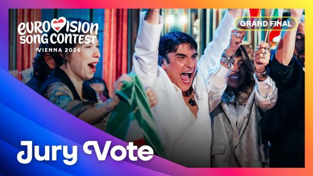 The Jury Results of Eurovision 2026 | Grand Final | #UnitedByMusic ​​🇦🇹