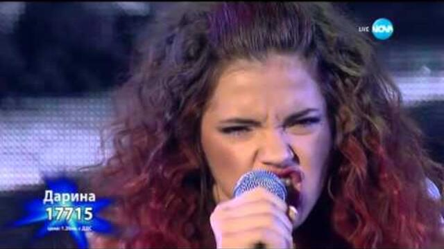 Дарина Йотова - Dernière Danse‬ - X Factor Live (08.12.2015)