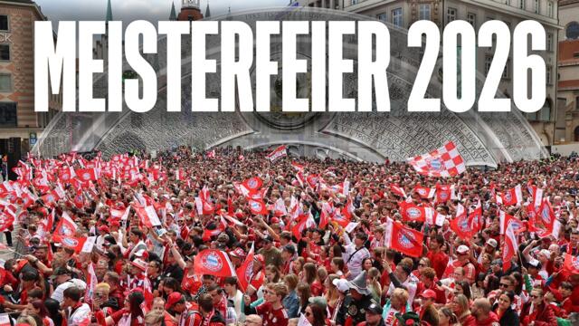 🔴 LIVE | Die Meisterfeier am Marienplatz 🏆