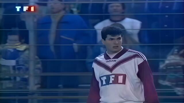 Zidane vs Strasbourg (1993-94 Coupe de France) AI Remaster