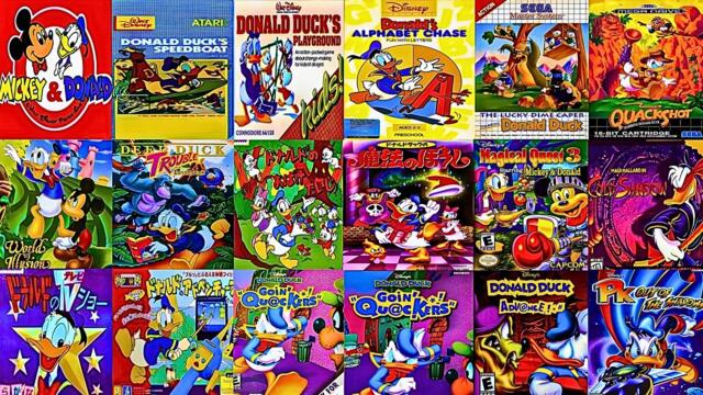 The Evolution of DONALD DUCK Games (1982-2024)