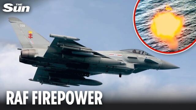 RAF jets chase down and destroy drones with new Precision Kill missiles that will protect UK