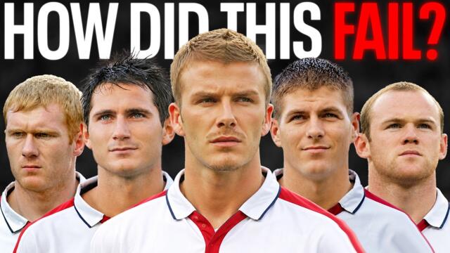 How England's Greatest Team Ever Failed To Win A Single Trophy