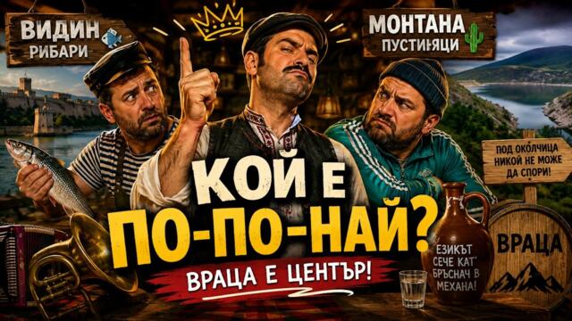 Кой е по-по-най? 😂 | Враца vs Видин vs Монтана | Северозападна Балканска Ska Песен