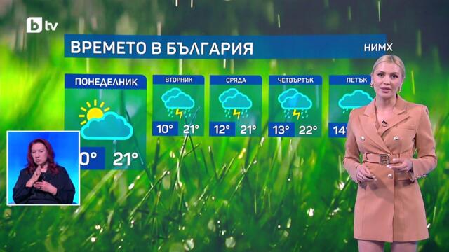 bTV Времето (17.05.2026 - централна емисия)