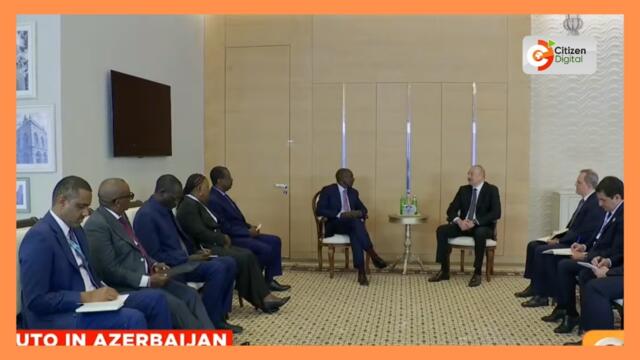 President Ruto Arrives in Azerbaijan for World Urban Forum
