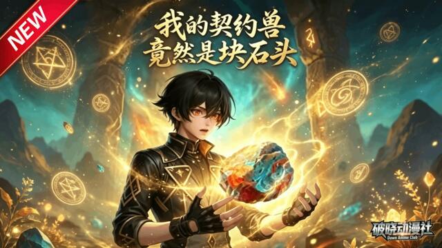 MULTISUB📢新番上线《我的契约兽竟然是块石头》第1~74集丨遭众人嘲讽契约废石，意外解锁超强系统，神石进化横扫荒野群雄！#最新漫剧 #破晓动漫社