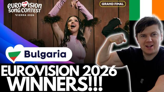 🇧🇬DARA - Bangaranga - EUROVISION 2026 WINNERS - Irish Reaction