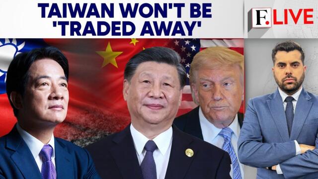 'Taiwan Won't Be Sacrificed': President Lai On US Weapon Sale Amid China Threat | Firstpost Live