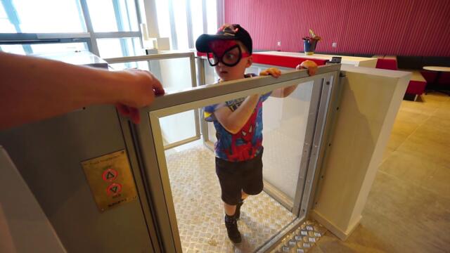 Sweden, Stockholm, Flemingsberg, Red Cross University, KALEA elevator