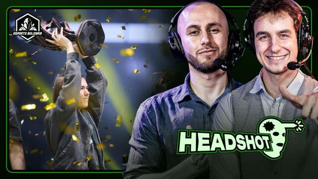 donk е №1; karrigan спасява Falcons; NAVI & Vitality - БАНГАРАНГА ACEND CLUB | #HEADSHOT Еп. 48