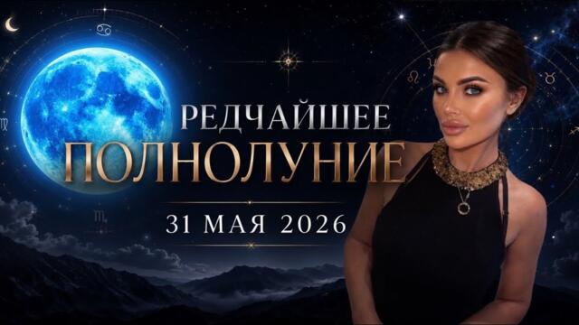 Редчайшее Полнолуние 🌕 31 мая 2026✨Не пропусти мощнейшую энергию года #zodiac #fullmoon #tarot #moon