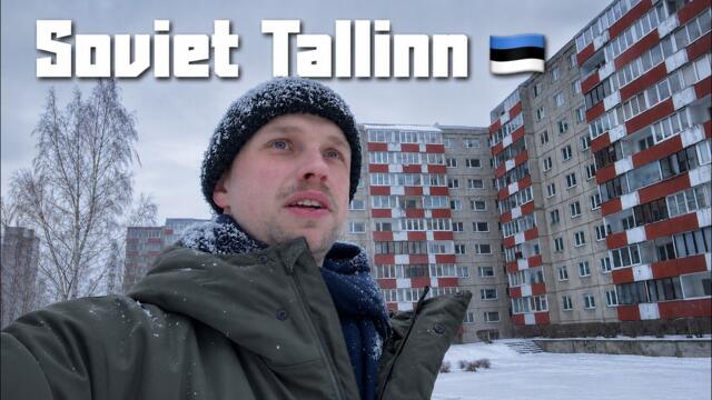 Richest Ex-Soviet Country?! 🇪🇪 Exploring Soviet Tallinn in Estonia