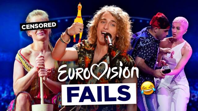 Eurovision FAILS and BEST MOMENTS of all time!