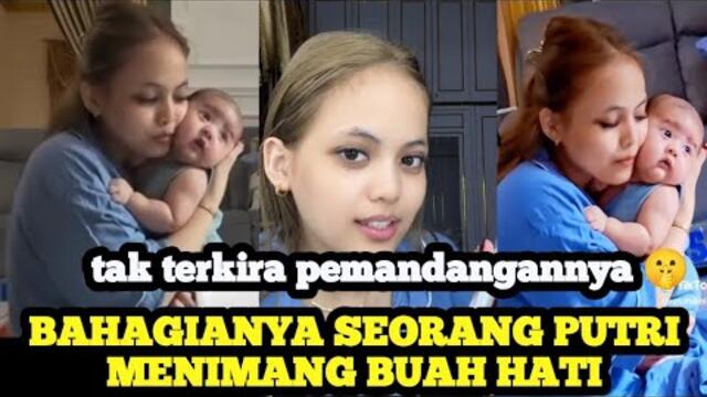 TAK TERKIRA BAHAGIANYA SEORANG PUTRI ‼️ Menimang Buah Hati Dalam Sorotan