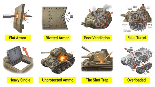 The Most Dangerous WW2 Tank Design Flaws