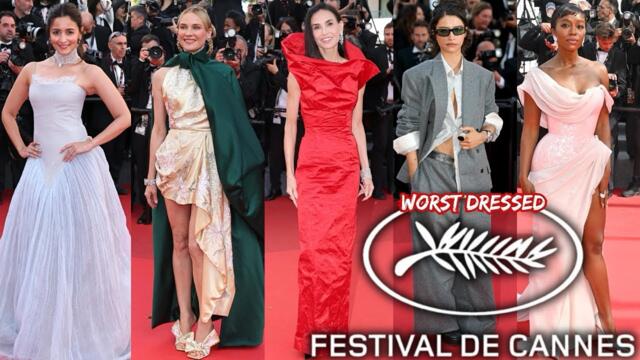 10 WORST DRESSED AT THE CANNES FILM FESTIVAL 2026! (WEEK 1)
