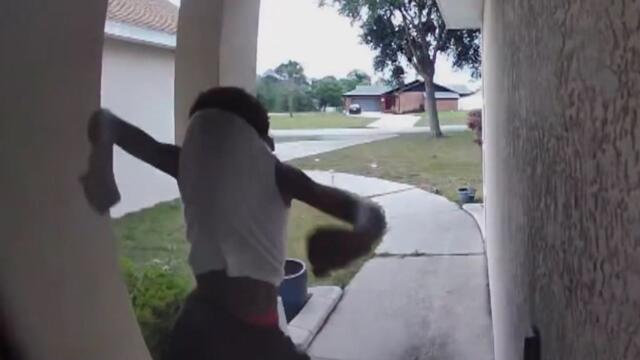 Pre-Teen Busted In 'Door Kick Challenge' Gets Pep Talk From Cop