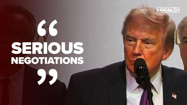 President Trump holds off on Iran attack, 'serious negotiations' in place