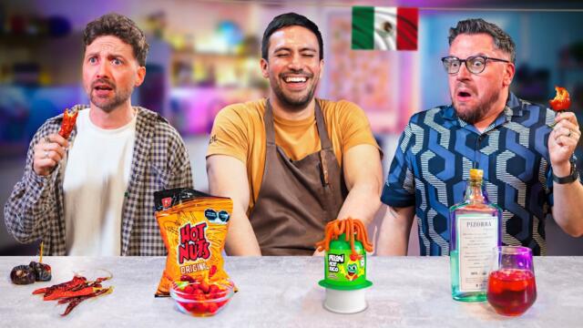British Cooks Try AUTHENTIC Mexican Snacks