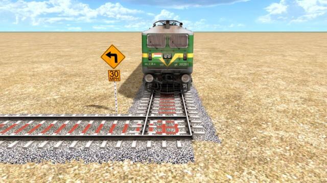 TRAINS Vs SHARP TURN - Train Simulator | RailFun Train Game Video