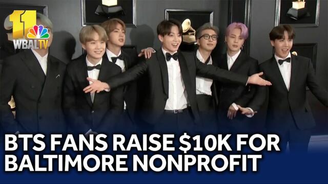 BTS Army raises $10K for Baltimore nonprofit