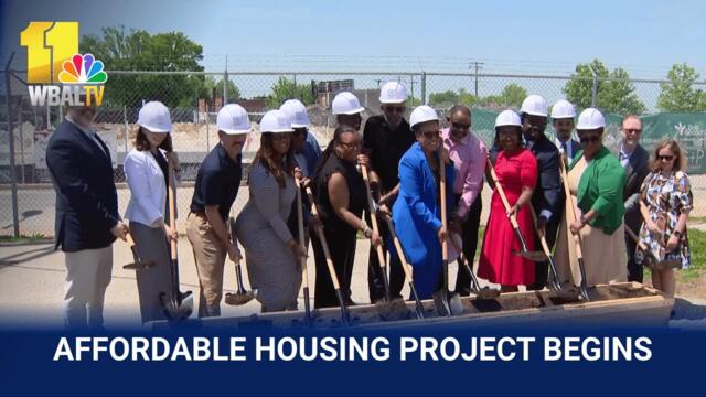 Construction begins for housing in Park Heights
