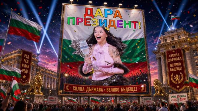 Дара Президент! Логичният избор на нова и модерна България!