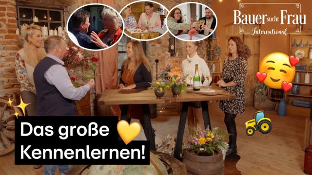 Die ersten FUNKEN sprühen 🥰✨​💛 I Bauer sucht Frau International