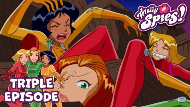 BRAND NEW 🚨 Totally Spies! 🌸 Season 2, Episode 16-18 ✨ FULL HD REMASTER - TRIPLE EPISODE