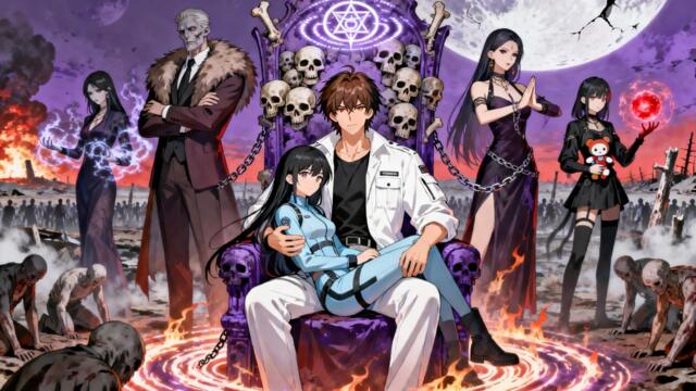 【完整版】開局穿越末日以為是炮灰，結果全家都是SSS級喪屍王！⚡我手持神級異能成為最強廢柴少主，還迎來離譜的末日催婚！#男頻 #逆襲 #動漫 #4K