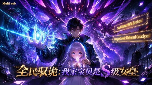 【AI anime】💥💥💥少年携手神级养成系统，把小萝莉奶成全界噩梦！无敌虚空女皇降临，把反派财阀按在地上摩擦！《全民驭诡我家宝贝是S级女皇》 #国产动漫#次元动漫  #破界 #動漫