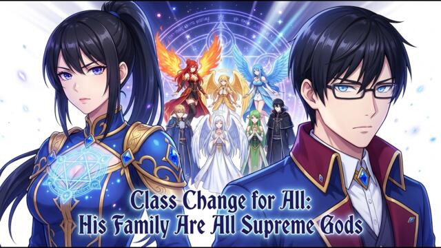 💥【New】【Multi Sub】Class Change for All: His Family Are All Supreme Gods #anime #animation