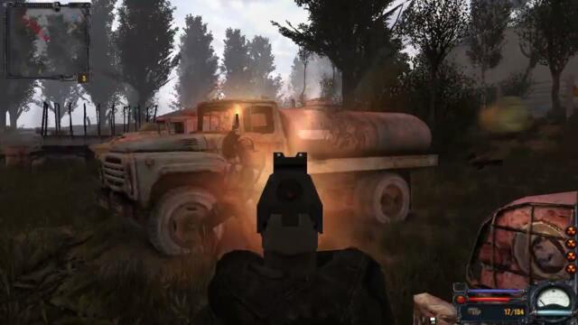 Stalker Clear Sky CIP mod gameplay vehicle graveyard
