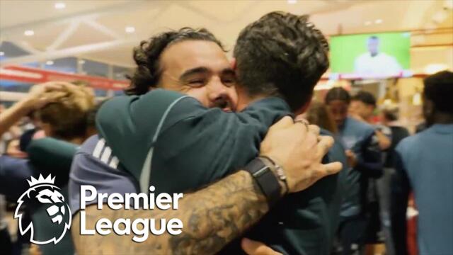 WATCH: Arsenal celebrate first Premier League title since 2004 | NBC Sports