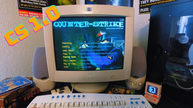 Installing Counter-Strike 1.0 From the Original CD on my Retro PC Setup